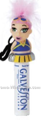 Cheerleader Goofy Group Clipz Holder With Lip Balm