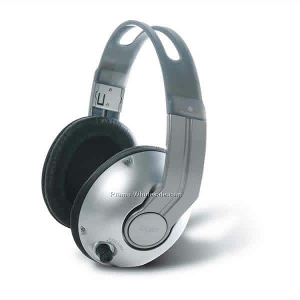 Coby Dual Volume Control Stereo Headphone
