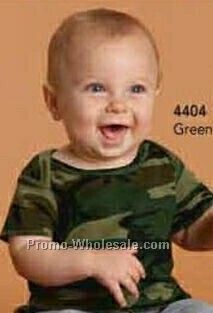 Code V Infant Camouflage Lap Shoulder T-shirt (0-18 Months)