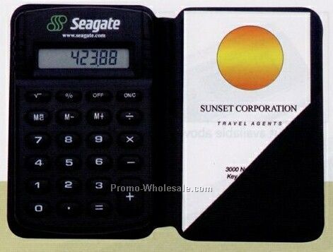 Compact Size Calculator With Vinyl Cover
