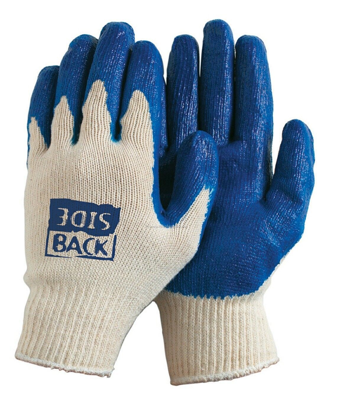 Cotton Knit Glove With Pvc Dipped Palm (S, L, Xl)