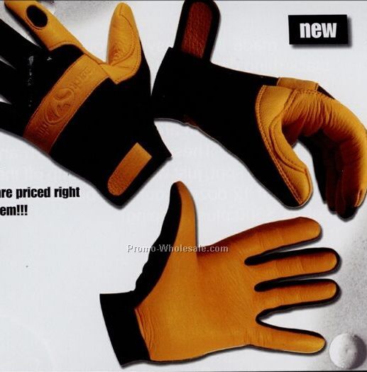 Deerskinz' Fully Breathable Backing Work Glove - Medium