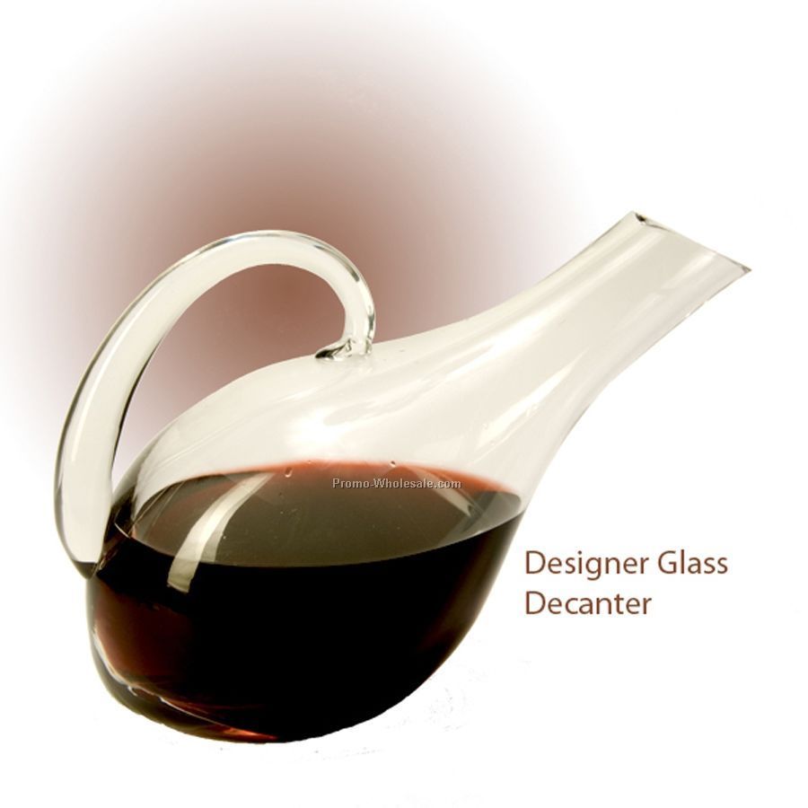 Designer Glass Decanter