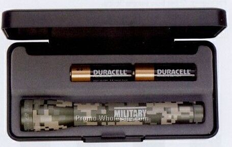 Digital Camouflage AA Mini Mag-lite Flashlight