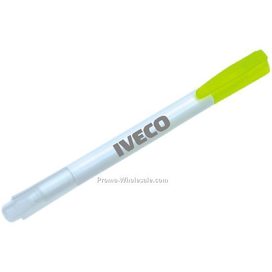 Double Ended Erasable Highlighter (5-3/5")