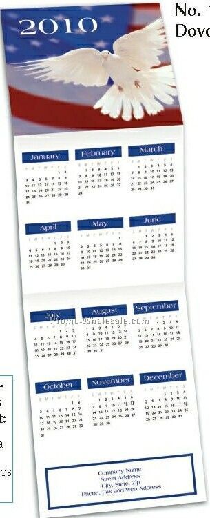Dove Trifold Calendar (By 6/1)