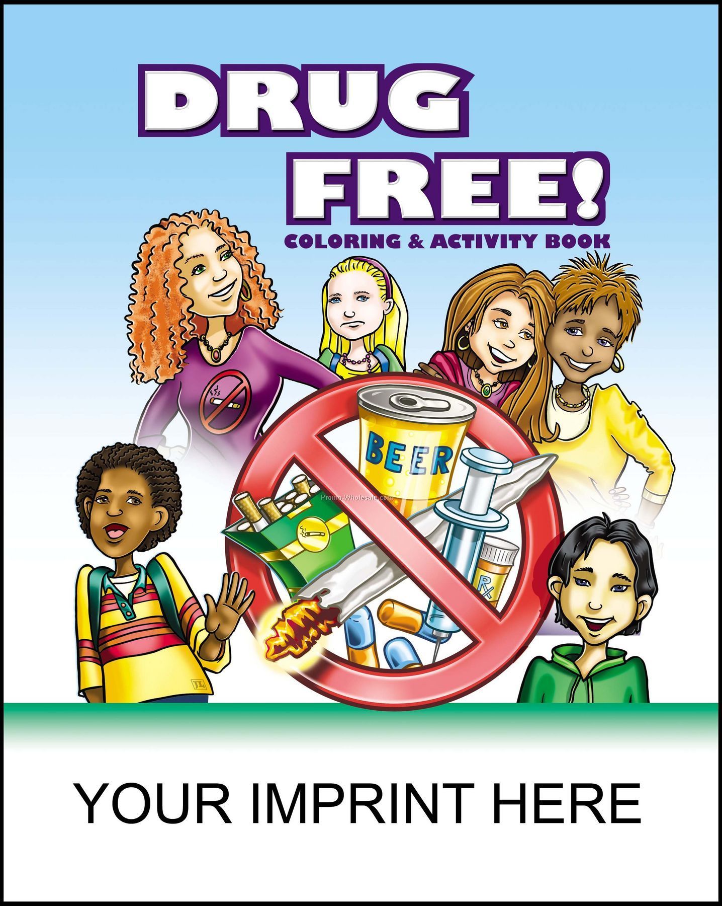 Drug Free Coloring & Activity