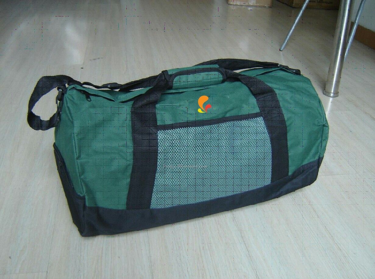 Duffel Bag With Side Pocket