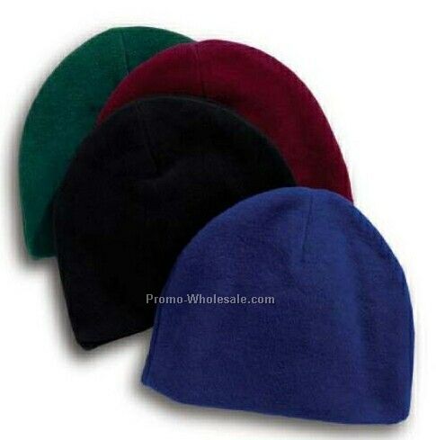 Eco Fleece Beanie Cap - One Size (Hunter Green)