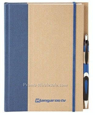 Eco Perfect Bound Hard Cover 2-tone Journal Combo (6"x8")