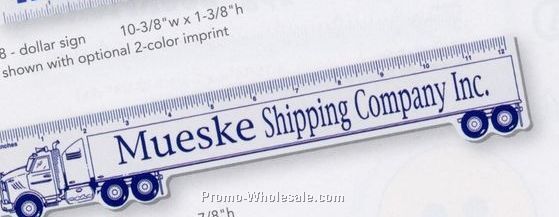 Econ-o-line 12" Shaped Ruler (Truck)