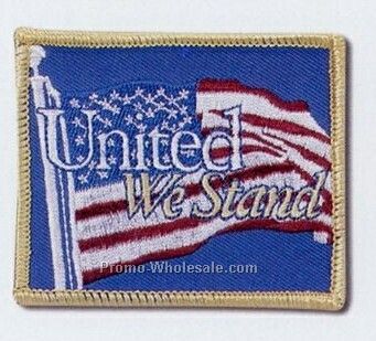 Embroidered Patches With 75% Coverage (3-1/2")