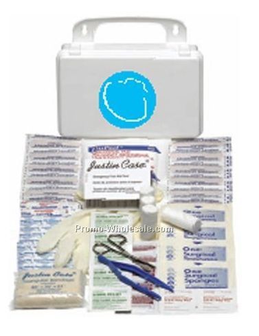 Essential First Aid Kit W/ Plastic Case