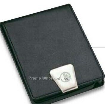 Essentials Aurox Business Card Case W/ Pen 3"x3-1/2"