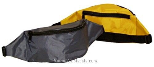 Fanny Pack W/ Rear Zipper Pocket (13"x3-3/4"x3")