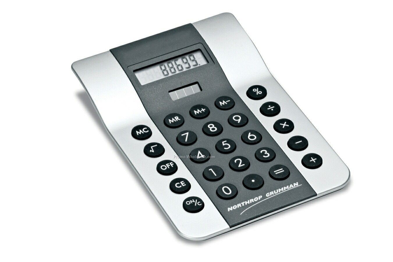 Flag 2-tone Dual Power Desk Calculator