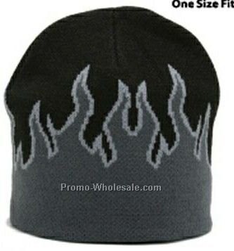 Flame Beanie Cap