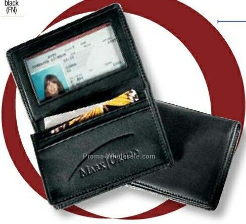 Florentine Napa Leather Deluxe Gusseted Business Card Case