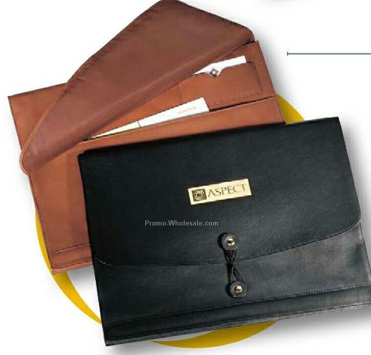Florentine Napa Leather Horizontal Manila Envelope