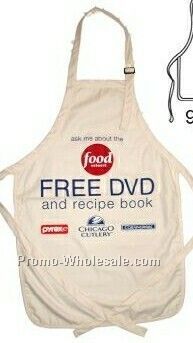 Full Length Apron With Adjustable Buckle Neck Strap (Blank)
