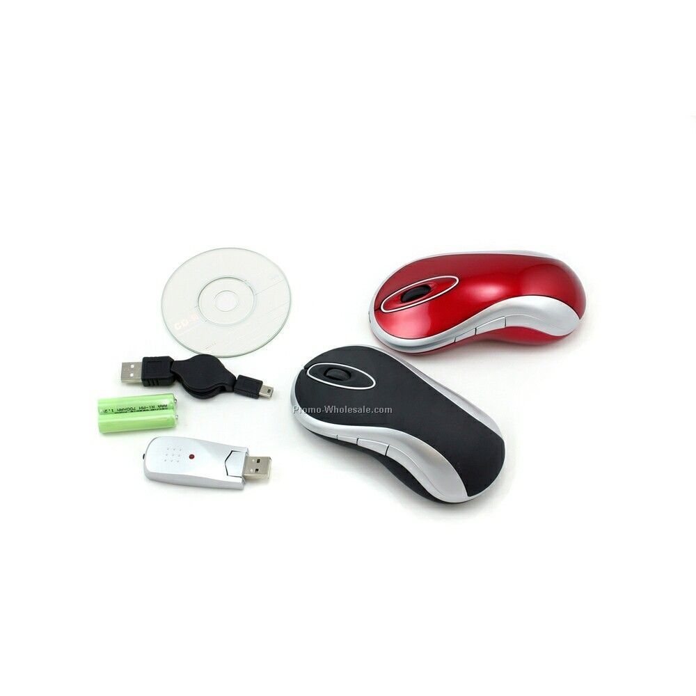 Full Size 5 Key 5d Rechargeable Wireless Optical Laser Mouse