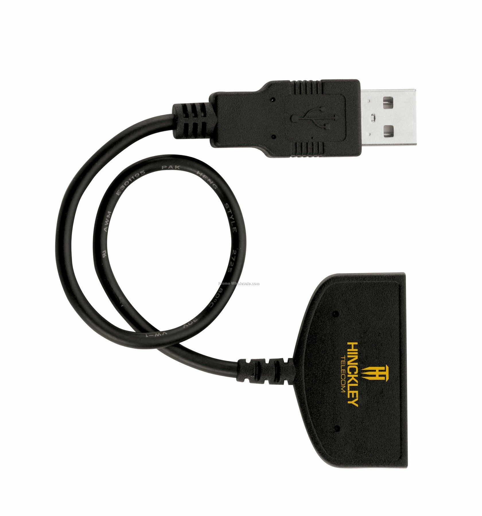 Giftcor Black Mogo Mouse X54 Cable USB Charger 1-5/8"x1-1/2"x3/8"