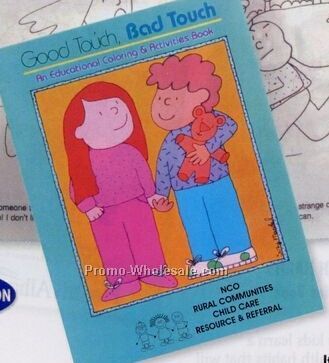 Good Touch, Bad Touch Educational Activity Book (Bilingual)
