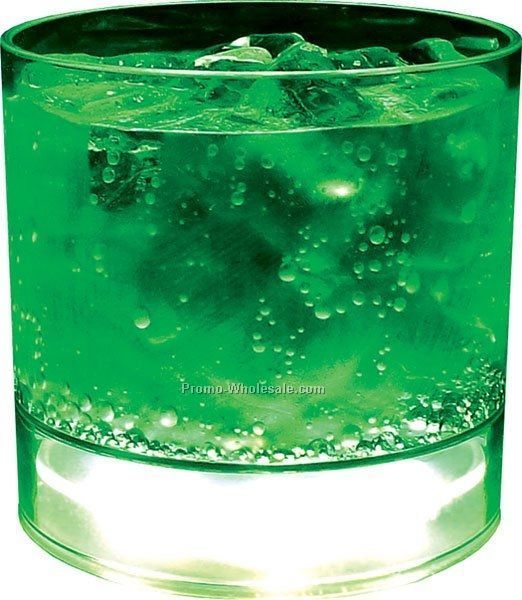 Green Light Up Tumbler Glass