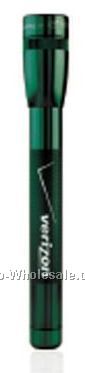 Green Mini Mag-lite AA Flashlight (5-3/4"x1"x11/16")