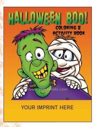Halloween Boo! Coloring Book