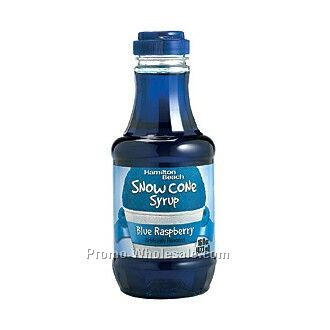 Hamilton Beach Snow Cone Syrup, Blue Raspberry