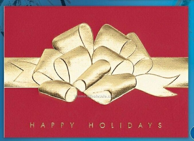 Happy Holidays Greeting Card (Thru 6/1)