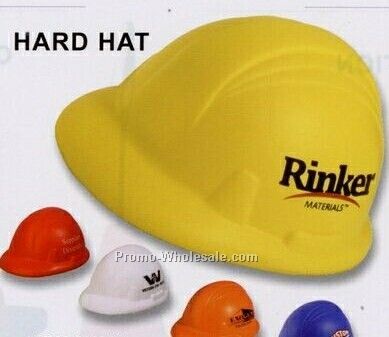 Hard Hat Squeeze Toy