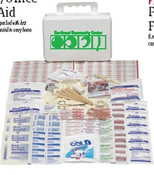 Home/ Office First Aid Kit W/ Plastic Case
