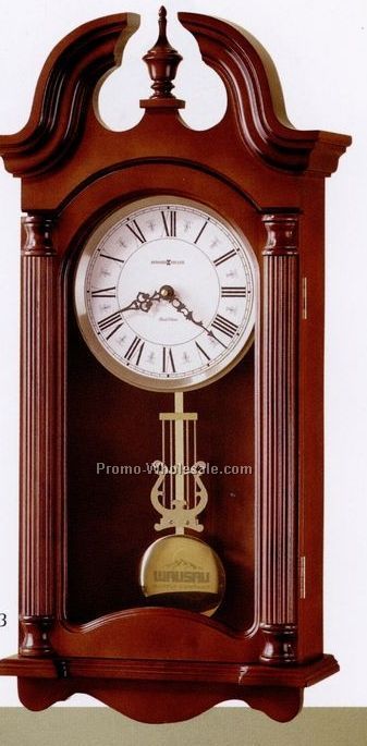 Howard Miller Everett Wall Clock With Windsor Cherry Finish (Blank)