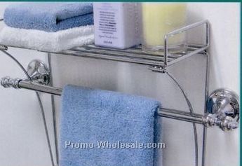 Ideaworks Instant Bathroom Shelf