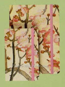 K Koizumi Japanese Blossoms Pocket Size Write On Journal