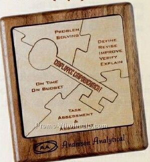Key Shaped Wood Jigsaw Puzzle - 5 Piece