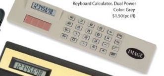 Keyboard Calculator Dual Power