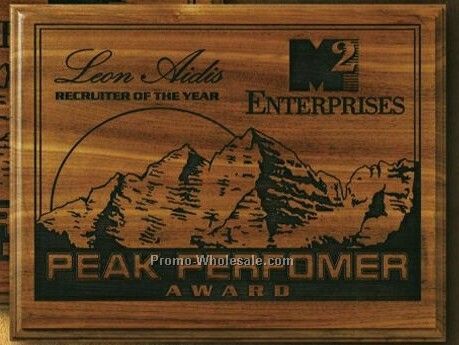 Kodiak Walnut Laser Plaque (7"x9")