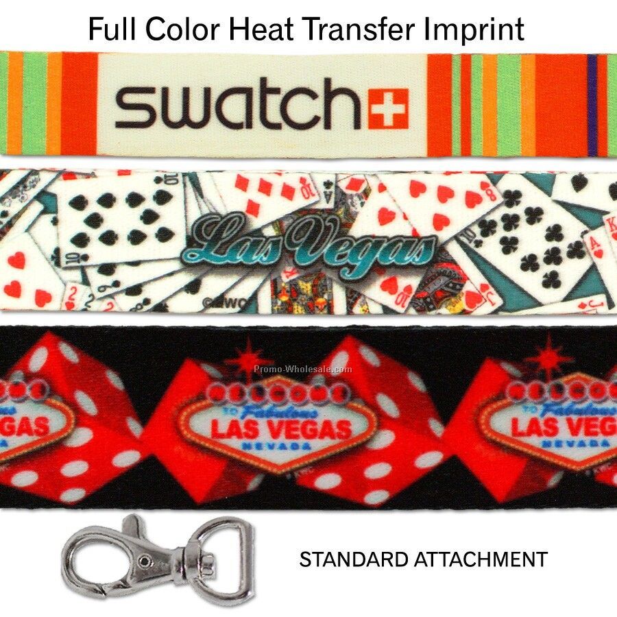 Lanyard (5/8" Width) - Full Color Imprint