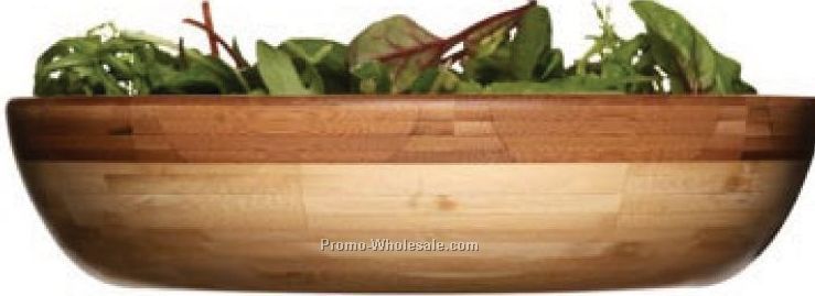 Large Bamboo Serving Bowl