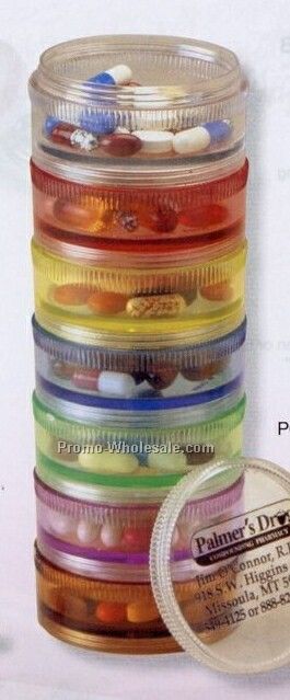 Large Stackable Pill Reminder