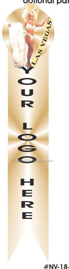 Las Vegas Showgirl (Yellow Banner) Bookmark