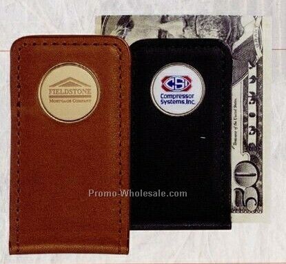 Leather Money Clip