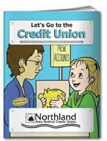 Let's Go To The Credit Union Coloring Book (Action Pak)