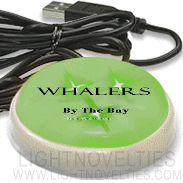 Light Up USB Button (Green)