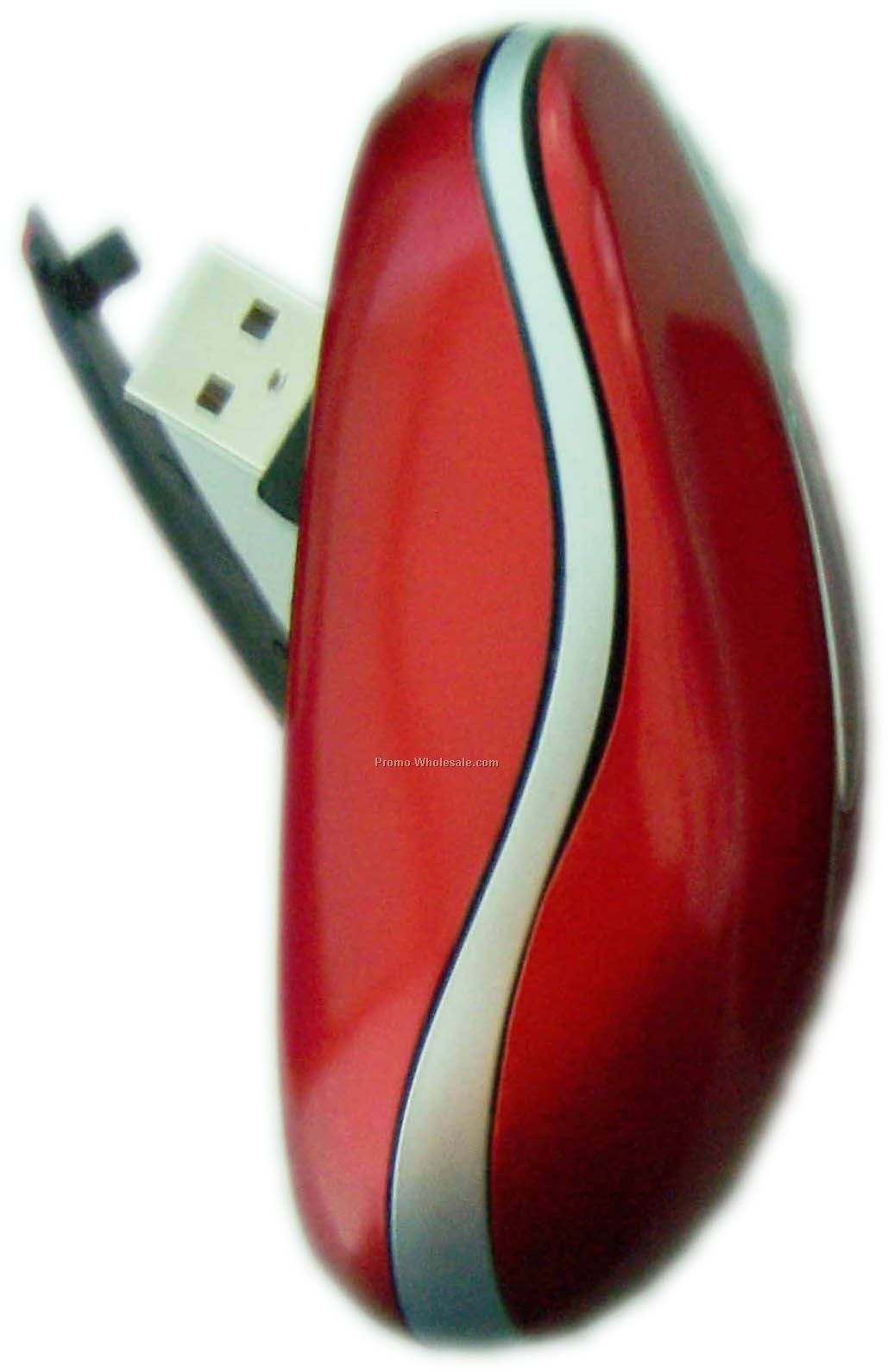 Medium Size Optical Mouse With Cable Storage