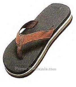 Men's Flip Flops W/ 1" Thick Sole