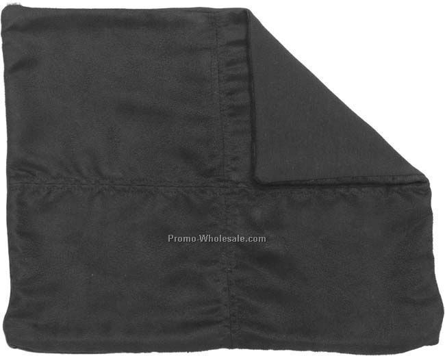 Micro Suede Decor Pillow - Black